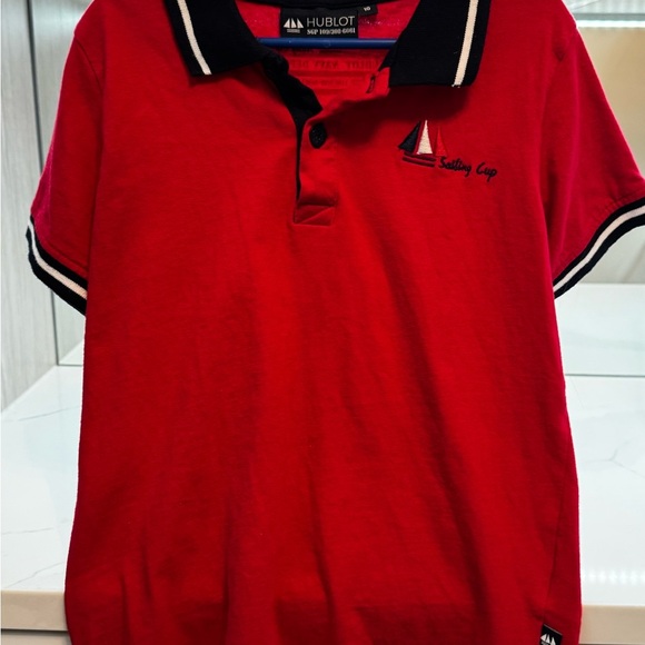 Hublot Other - Hublot Red Polo Shirt for Boys size 10